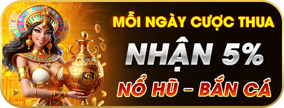 mỗi ngày cược thua nhận 5%